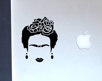 Frida Kahlo with love Vinyl Decal - Stickers - Car decal - laptop sticker