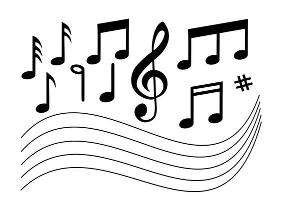 Download Music notes clip art in svg format-11 eps svg-dxf-png. For ...