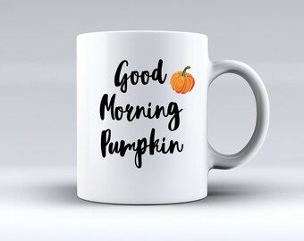 Good morning pumpkin | Etsy