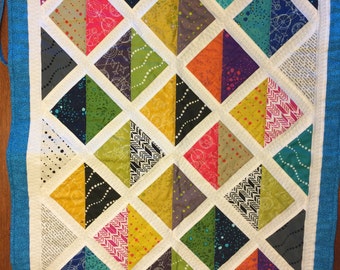 Car Seat Blanket, Baby Quilt, Stroller Blanket, Car Seat Cover, Modern Baby