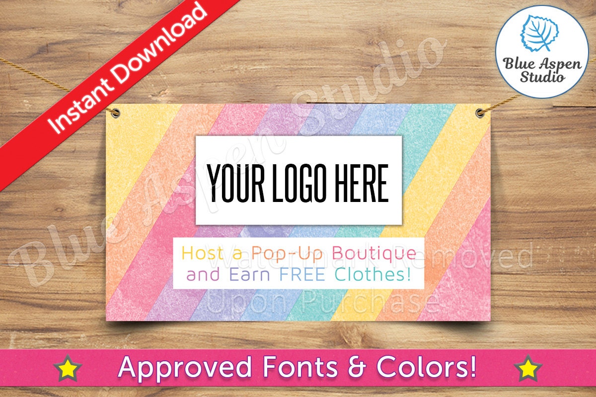 Vinyl Tablecloth Host A Pop Up Banner Backdrop Background Sign Signs Tablecloth Table Cover Signage Banners Rainbow