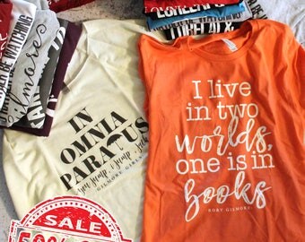 Clearance sale - Gilmore Girls Clearance Shirt - Random Gilmore Girls inspired design - Ink Printed