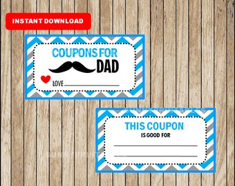 Fathers day coupon | Etsy