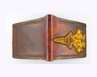 Vivi Ornitier - Leather Bifold Wallet - Handcrafted Final Fantasy inspired Wallet -