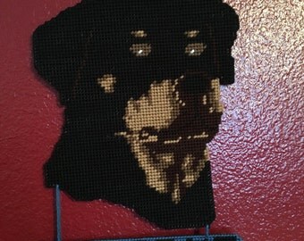 Rottweiler Welcome Sign