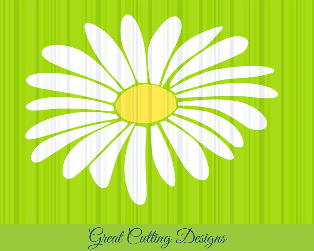 Download Daisy SVG Cut flower svg DXF cut file Cricut svg Silhouette
