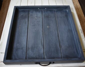 Oversized ottoman trays