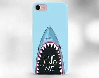 iPhone 6 case shark case hug me case iPhone 7 case iPhone 6s shark case sharks iphone 7 plus case shark iphone 5 case shark phone cover SE