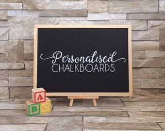 Baby Announcement - Personalised Chalkboard