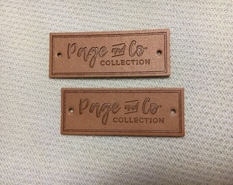 500 Custom leather patches, Jeans patches, Jeans label, Craft labels, PU leather labels, custom clothing labels