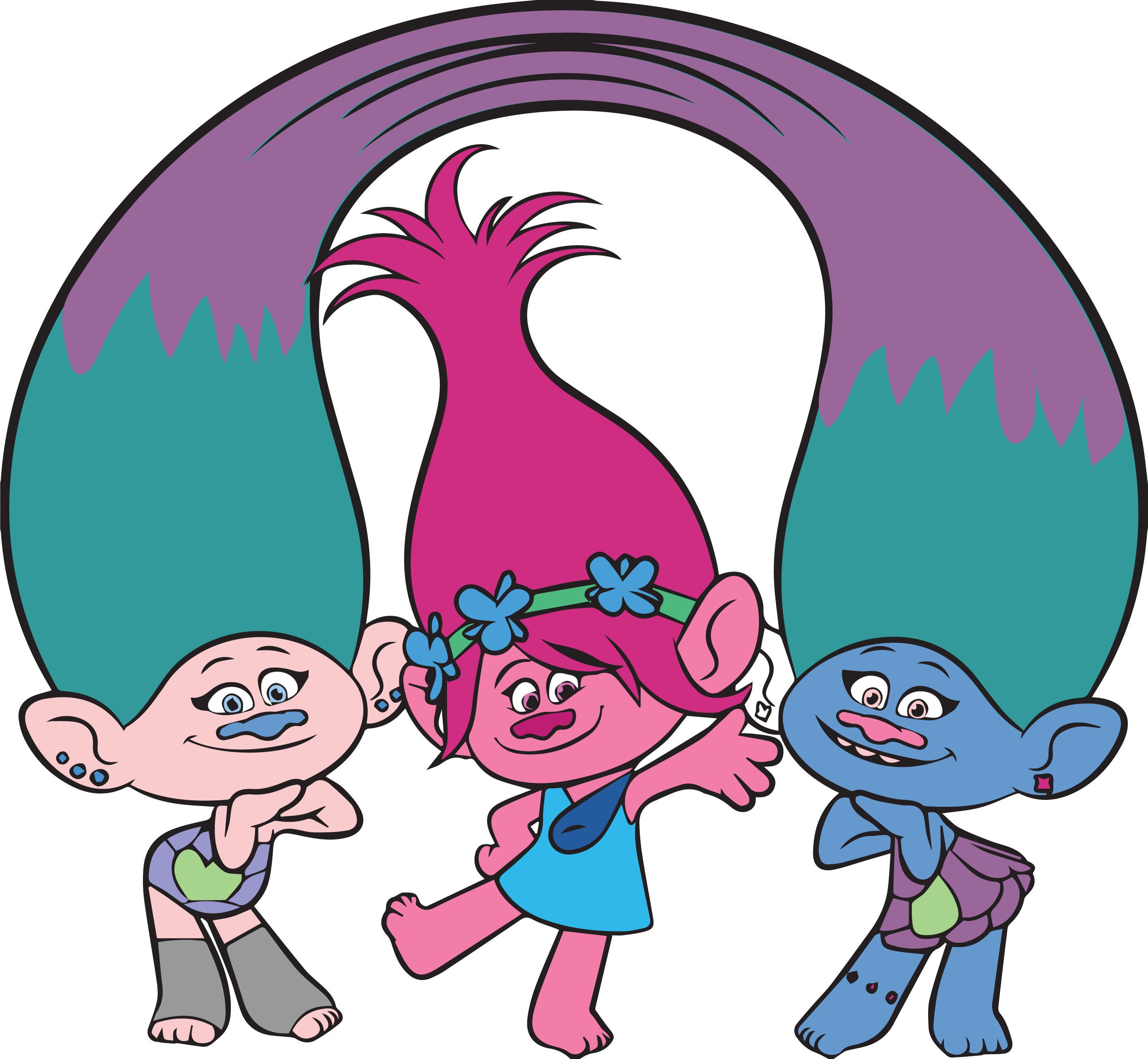 Download Trolls svg Trolls clipartPoppy svgjpgepspsdai for