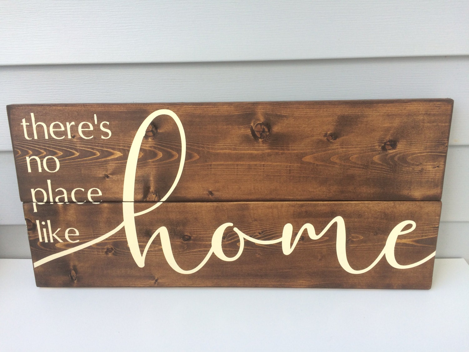 There's no place like home sign wood sign hand painted