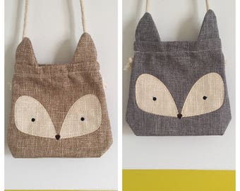 Fox Toddler Purse, Toddler Purse, Girls Purse, Kids Fashion, Coin Purse, Toddler Fashion, Purse, Kids Purse