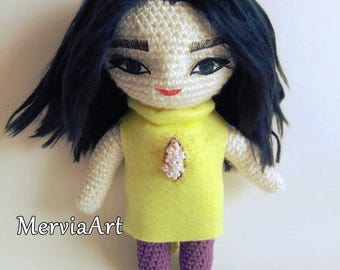Björk Vulnicura doll by MerviaArt (Stonemilker inspired)