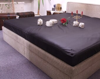 Fitted sheets from genuine cowhide leather hochtwertigem