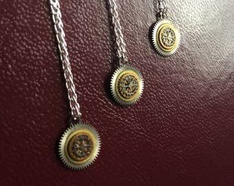 Silver Steampunk Necklace