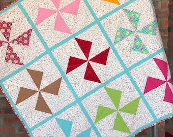 Candy Pinwheel Quilt