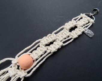 Macrame keychain | Etsy