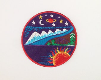 Beautiful nature patch Iron on patch