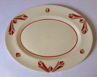 Hand Painted Serving Dish