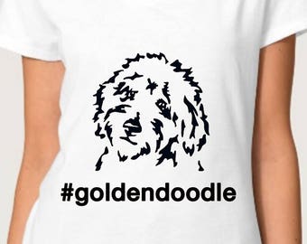 black goldendoodle shirt