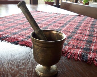 Mortar and pestle, Vintage mortar and pestle, mortar of apothecary, apothecary, grinder,