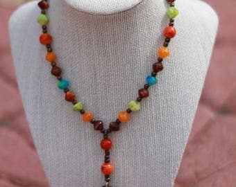 Anglican Prayer Beads + Multicolor/Natural