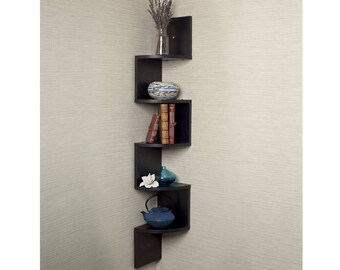 Free ship! Corner shelf - Shelves - Floating shelf - Wall shelves - Corner bookshelf - Storage shelves - Wooden shelves -Corner shelf unit