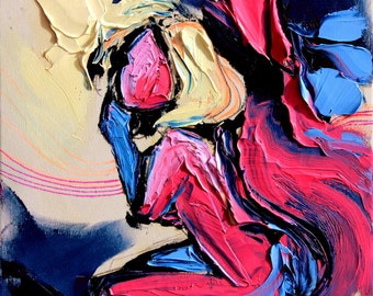 nude figure painting