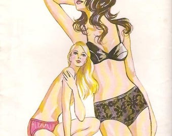 Ladies' Bikini Panties KWIK SEW 213 Sizes 4 - 5 - 6 UNCUT