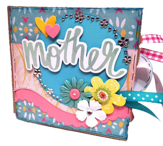 Mother Paper Bag Scrapbook Mother Photo Album Mom Paper