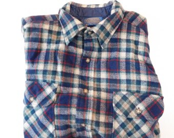 Mens Vintage Pendleton Size XL, Vintage Mens Pendleton, XL, Free Shipping