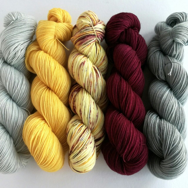 Indie dyed yarns & knitting. Live To Dye Dye To by FeltFusion