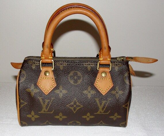 Louis Vuitton Vintage Mini Speedy Bag by VintageParisDesign