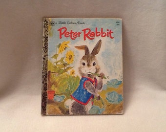 Tale of Peter Rabbit Little Golden Book Beatrix Potter