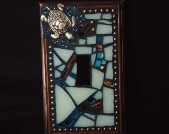 Diving Turtle Switchplate Cover
