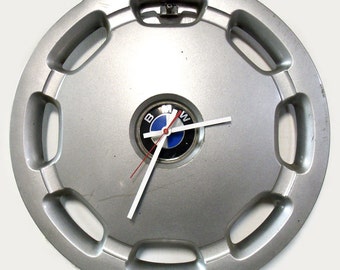 1991 - 1992 BMW 3 Series Hubcap Wall Clock - 318i 320i Hub Cap