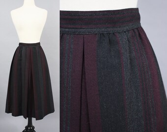 Winter wool skirt | Etsy