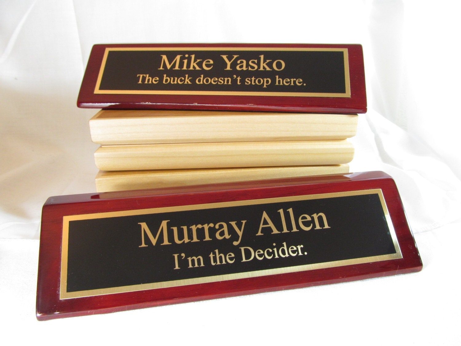 Custom Desk Name Plates Gifts for the Boss Personalized Name