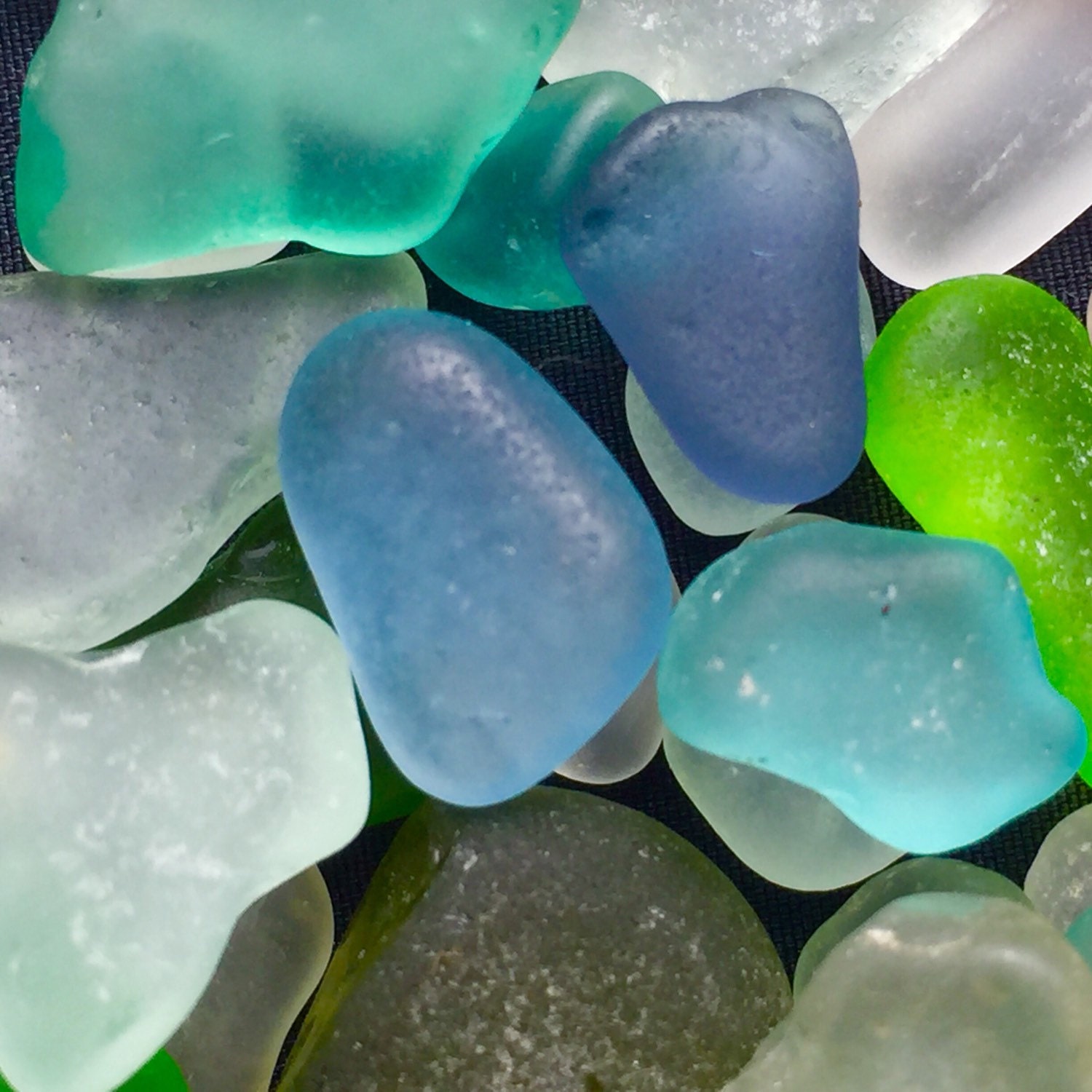 Sea Glass Or Beach Glass Of Hawaii Turquoise Aqua Teal Bulk 