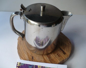10 Year Tin Anniversary Gift, 10th Year Gift for Her, Tenth Year Anniversary Gift for Him, Wedding Gift, Stainless Steel Coffee Pot