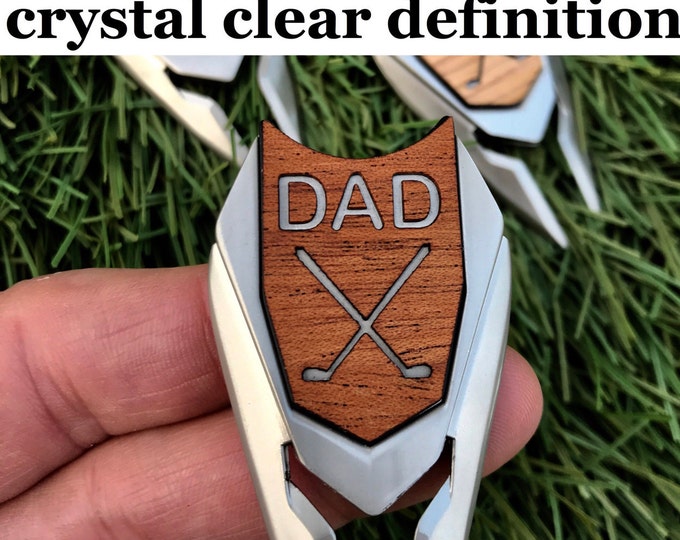 Personalized Engraved Golf Ball Marker & Divot Tool,Golf Gifts for Men Him Man,Birthday Gift for Dad Husband,Anniversary Gift,Boyfriend Gift