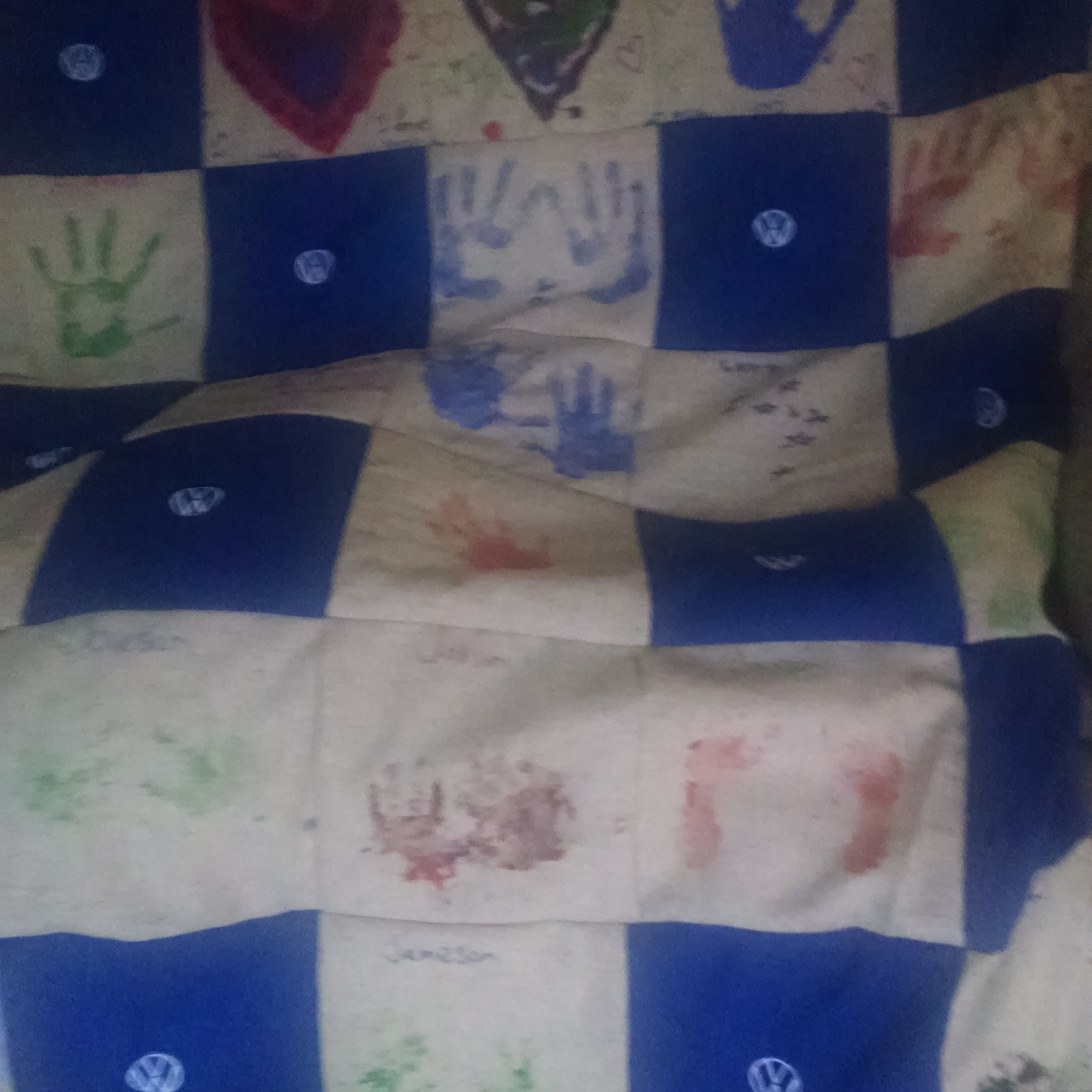 MADE TO ORDER Twin Sized Denim Quilt