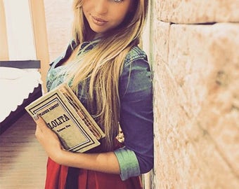 Book clutch - custom order with your design!