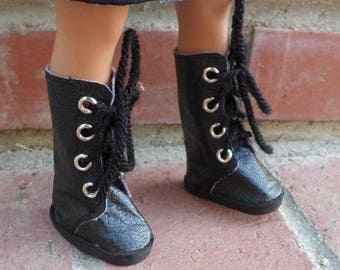 tall lace up boots for 14 inch dolls