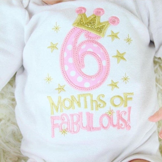 baby-girl-6-month-birthday-6-months-of-fabulous-bodysuit