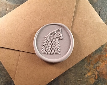 House Stark wax seal stickers