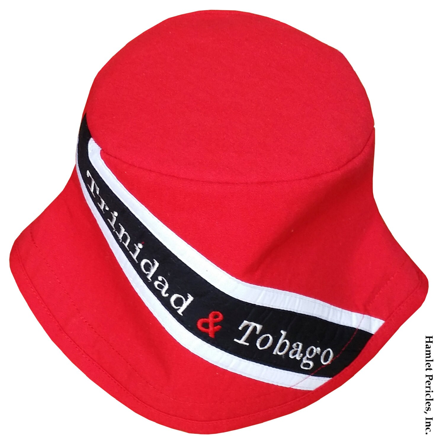 Trinidad and Tobago Flag Bucket Hat Embroidered Hat