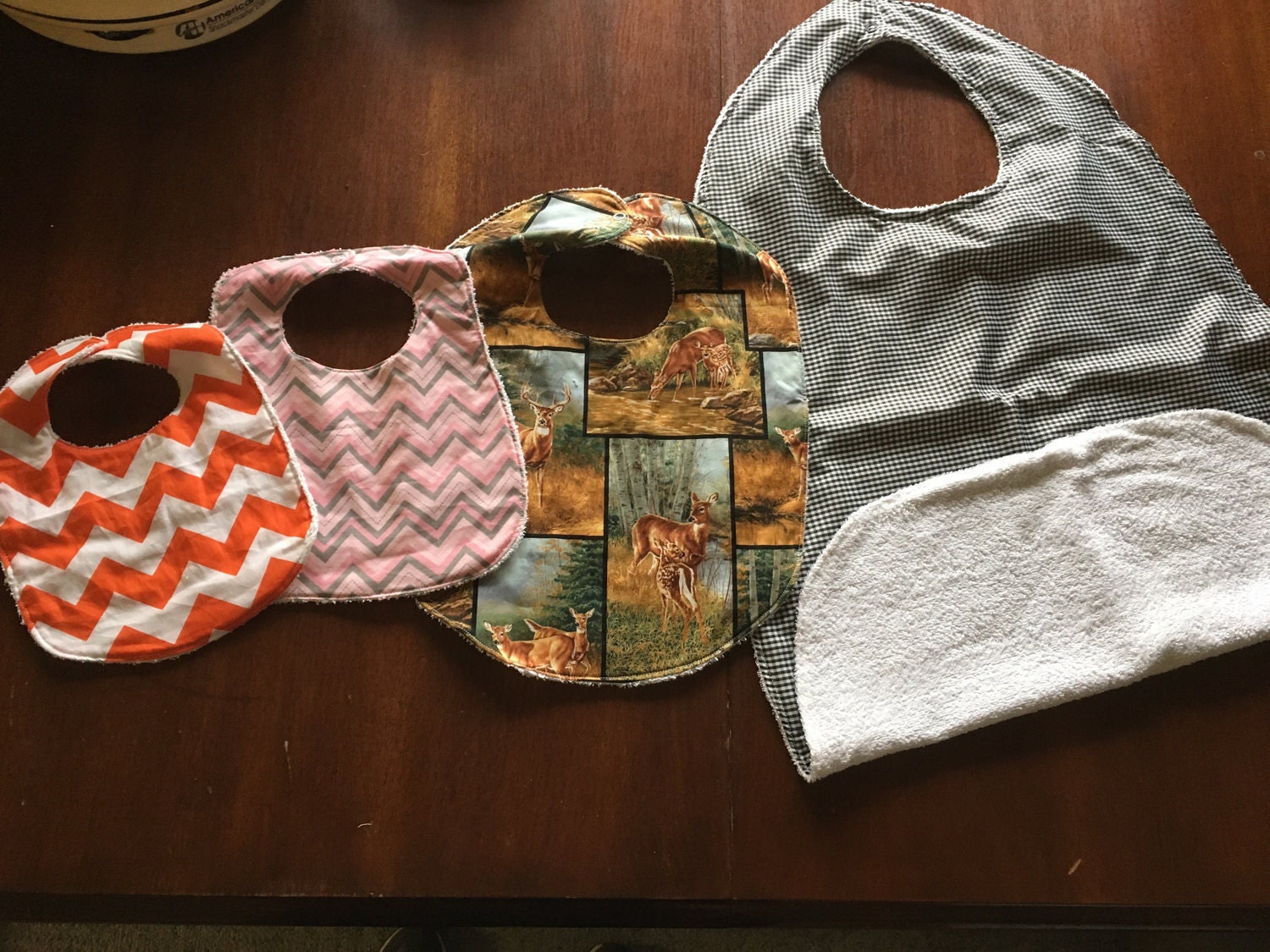 Bibs baby to adults Clothing protectors for adults and