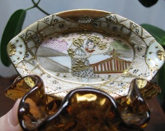 Royal Satsuma Nippon Moriage individual salts